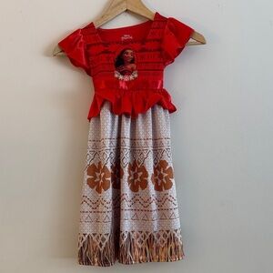 Disney Princess Vibrant Red Kids' Dress